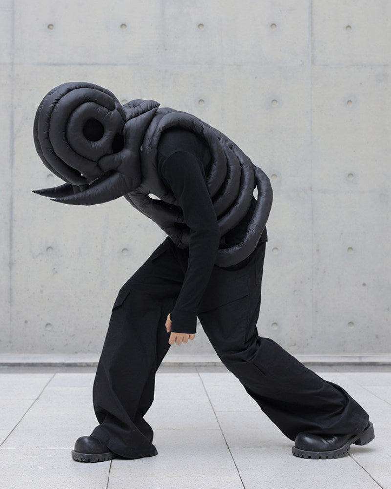 FUTURISTIC ALIEN MAMMOTH HELMET HAT