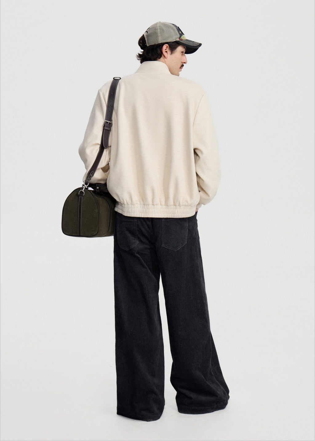 SCRIPT-X STAND COLLAR JACKET