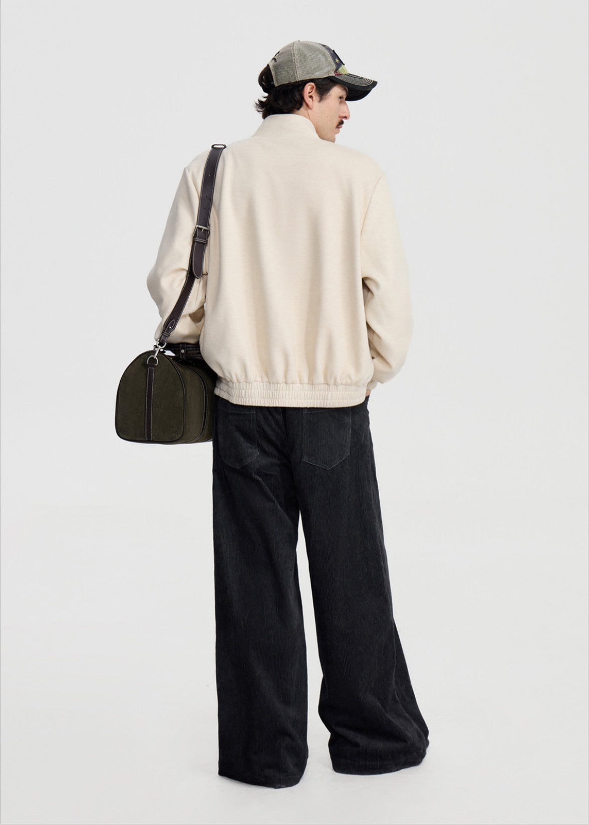 SCRIPT-X STAND COLLAR JACKET