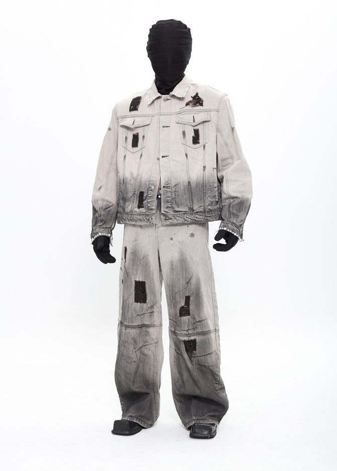 XCULTURE FADE DENIM JACKET