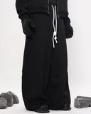 WIDE LEG ARC SWEAT PANTS