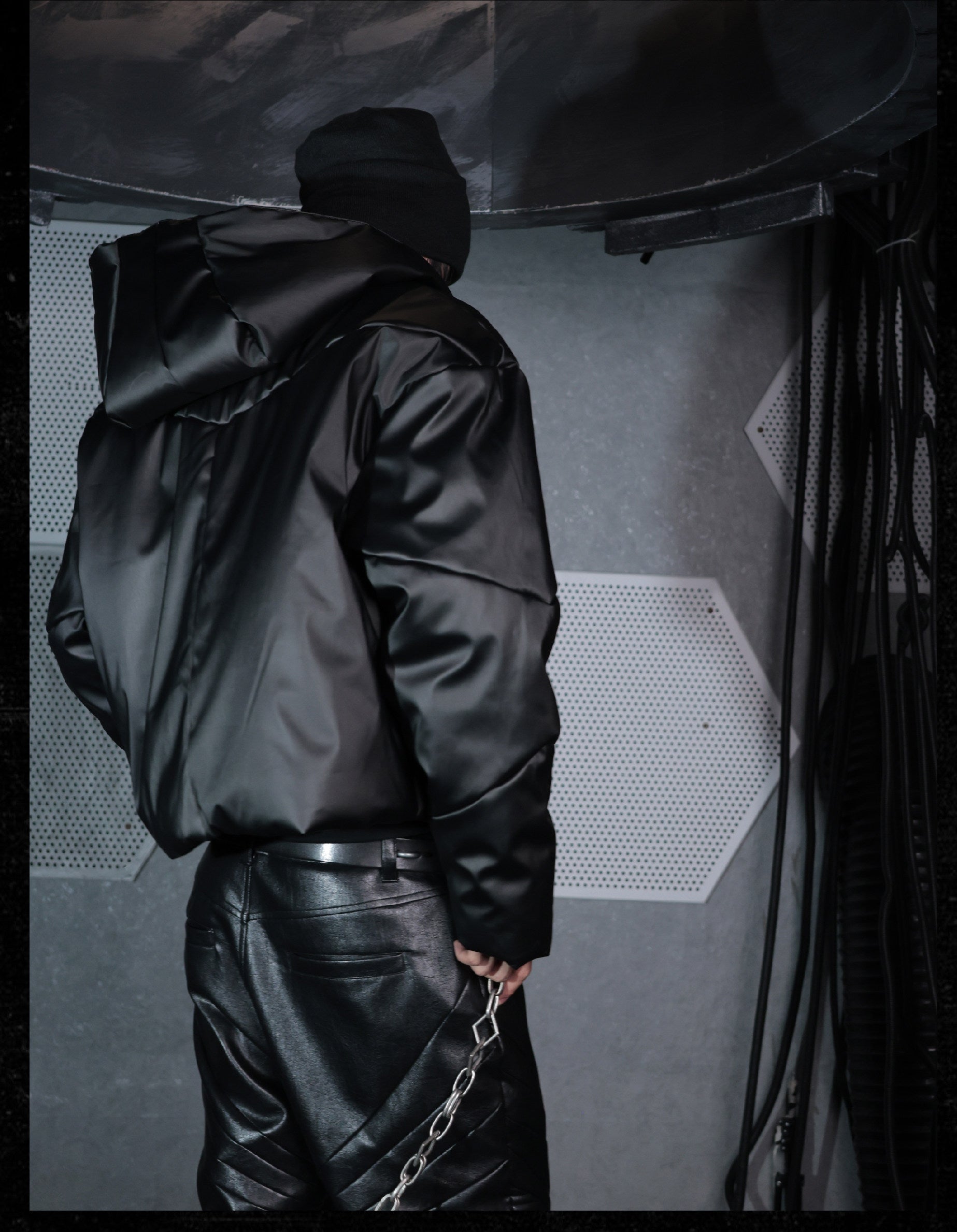 OFF/SC NIGHT ILLUSION ARMOR TEXTURE HOODIE