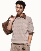SCRIPT-X LINEN LYOCELL RIB TEE