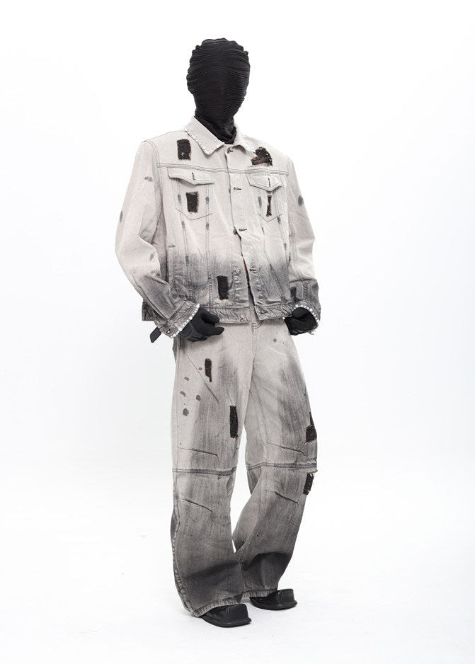 XCULTURE FADE DENIM JACKET