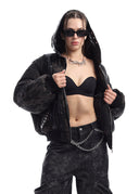 MANSON CAMO PILOT HOOD JACKET