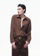 CAMISA DE DOS BOTONES A CUADROS OPENFLY
