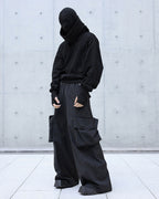 WIDE LEG CARGO PANTS
