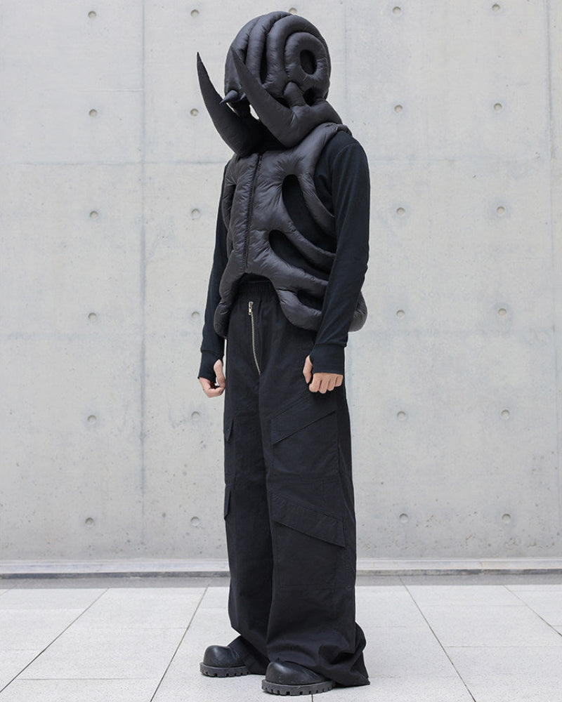 FUTURISTIC ALIEN MAMMOTH HELMET HAT