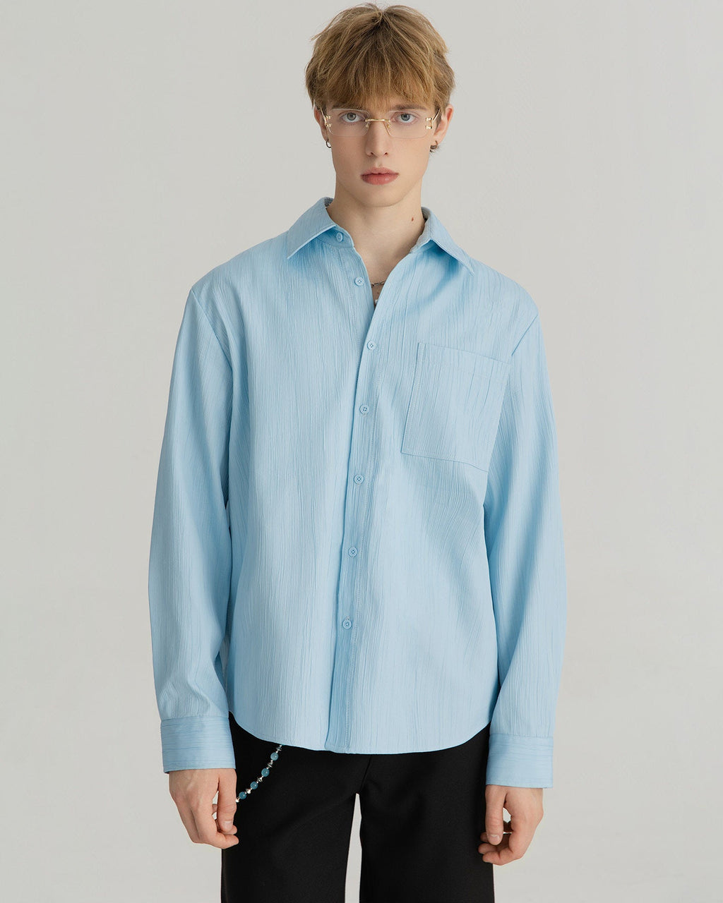 X EQUATION TEXTURED SHIRT