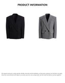 XCULTURE LUXURY STRIPED TAILORED BLAZER