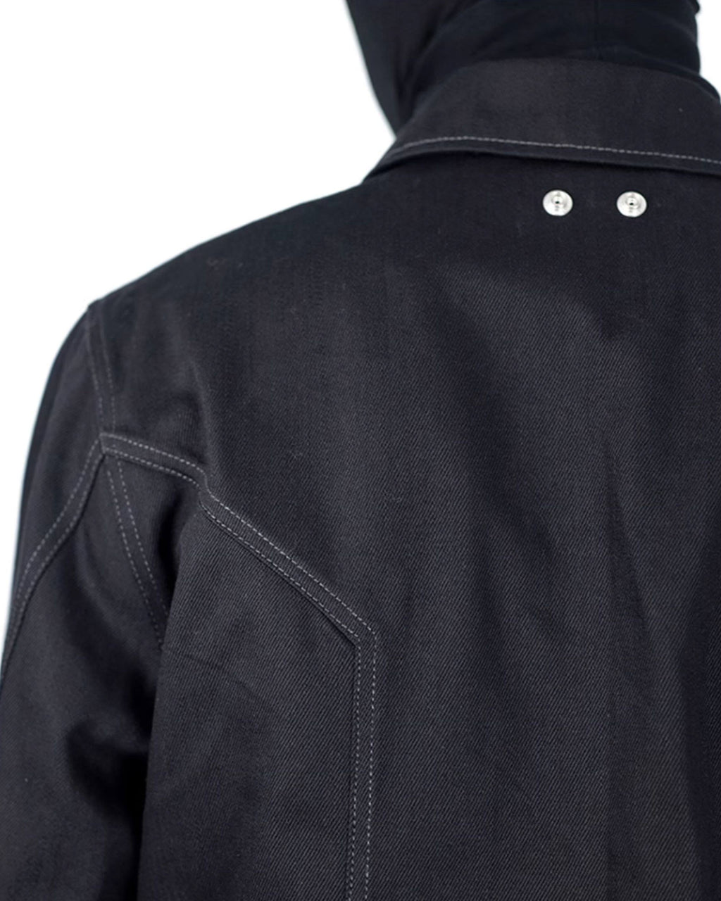CUTOUT WORKWEAR DENIM JACKET
