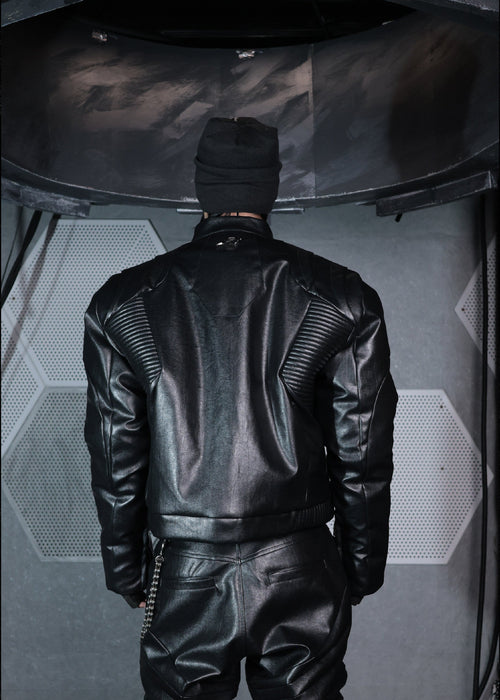 25AW SSIN7 KNIGHT SCALE BIKER JACKET