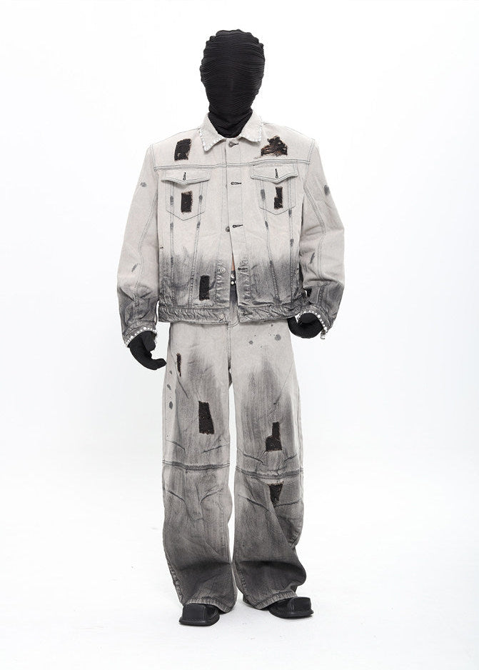 XCULTURE FADE DENIM JACKET