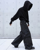 WIDE LEG CARGO PANTS