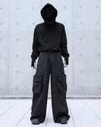 WIDE LEG CARGO PANTS