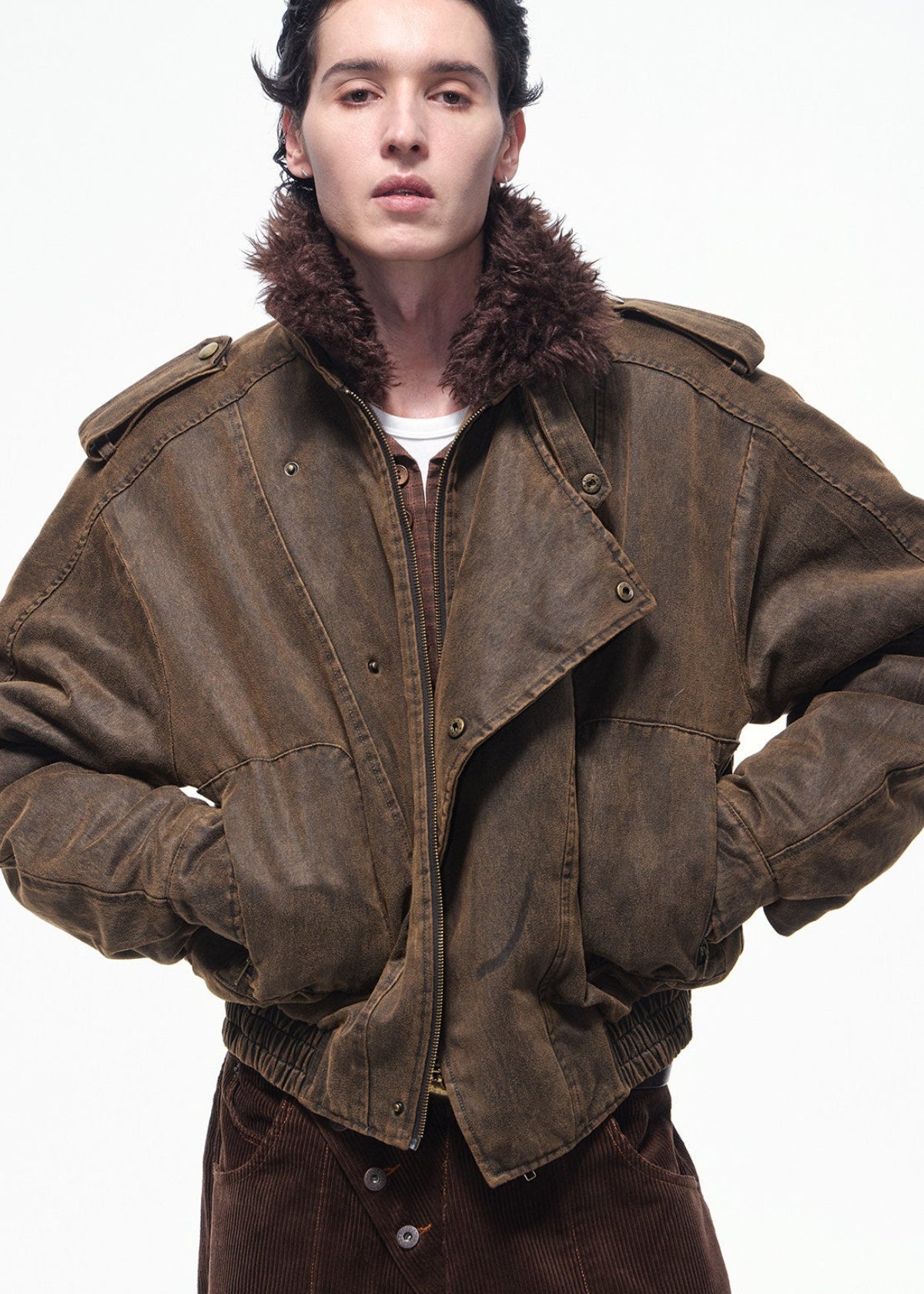 SCRIPT-X DECONSTRUCT CROP PUFFER