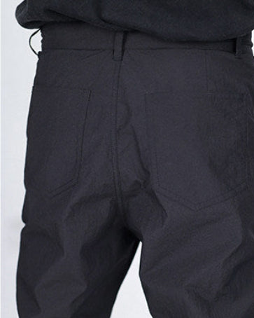 ZIPPER PARACHUTE FLARE PANTS