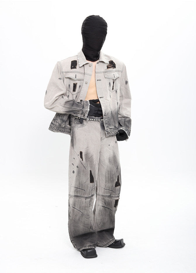 XCULTURE FADE DENIM JACKET