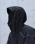 NICHE REFLECTIVE HOODIED WINDBREAKER