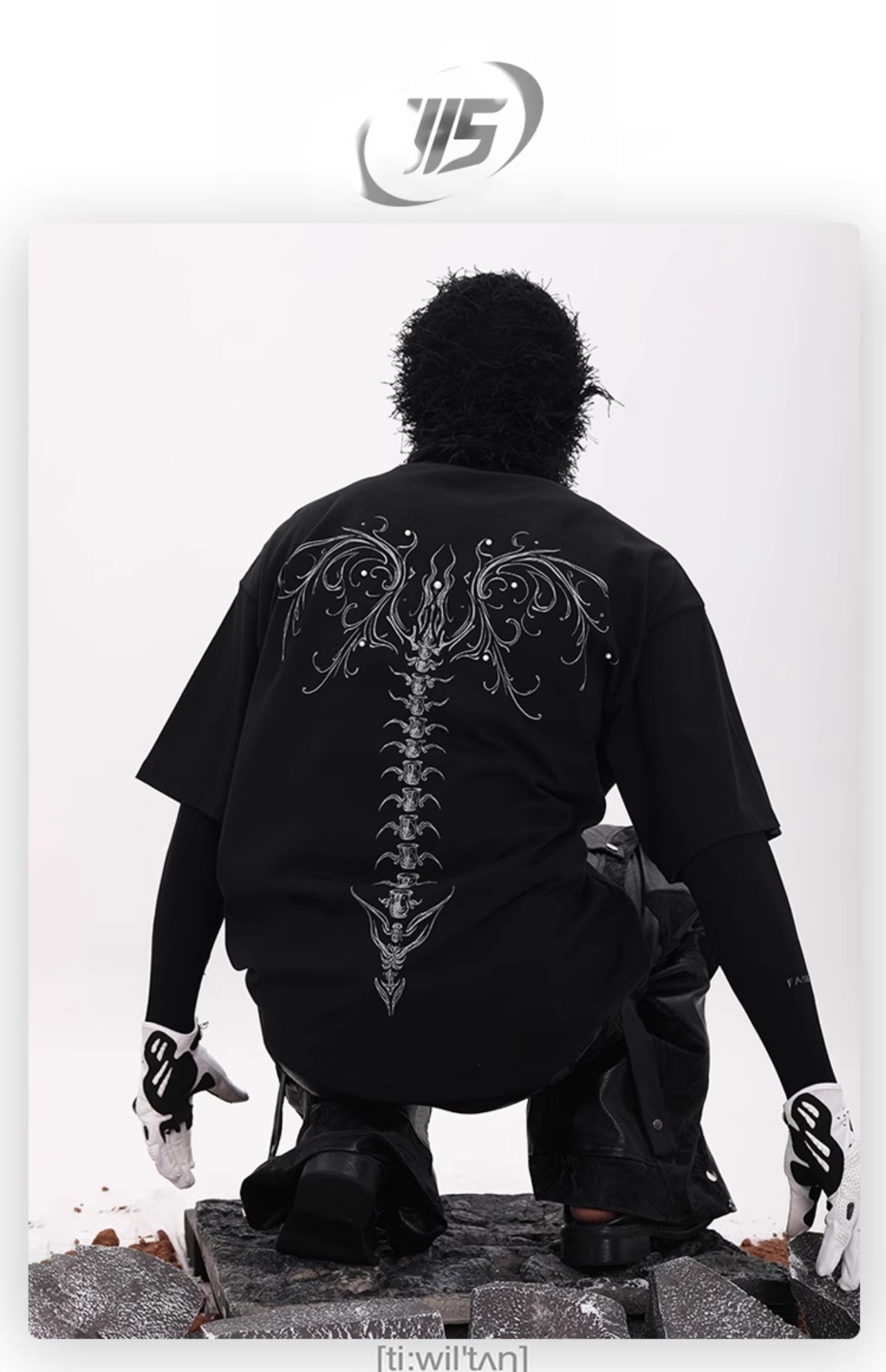 OFF/SC NIRVANA SPINE TEE