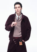 SCRIPT-X PLAID REVERSIBLE COAT