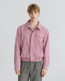 XEQUATION PLAID CRINKLE SHIRT JACKET