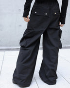 WIDE LEG CARGO PANTS