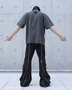 CROSS CUT HEAVY COTTON TEE
