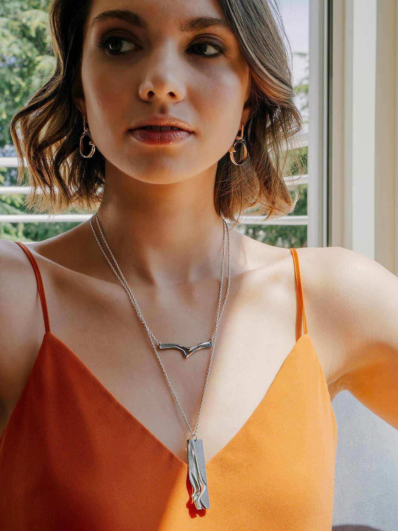 Nocturne Stainless Steel Pendant