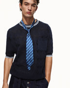 SCRIPT-X LINEN LYOCELL RIB TEE