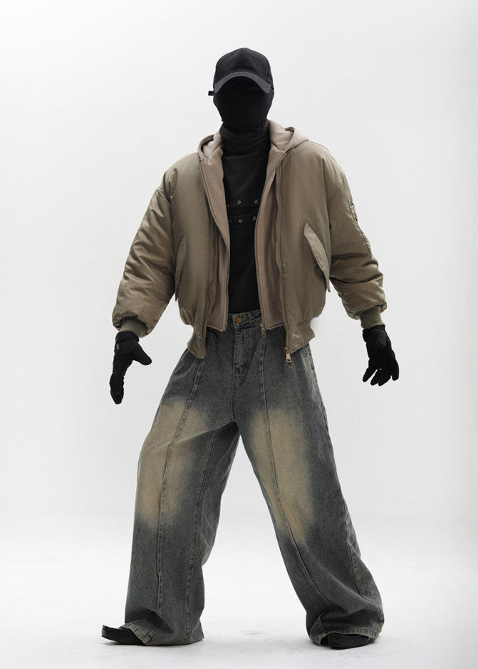OFF/SC BOMBER HYBRID JACKET