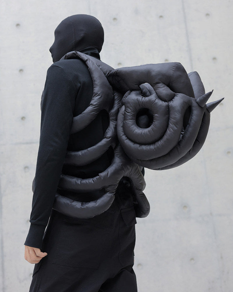 FUTURISTIC ALIEN MAMMOTH HELMET HAT