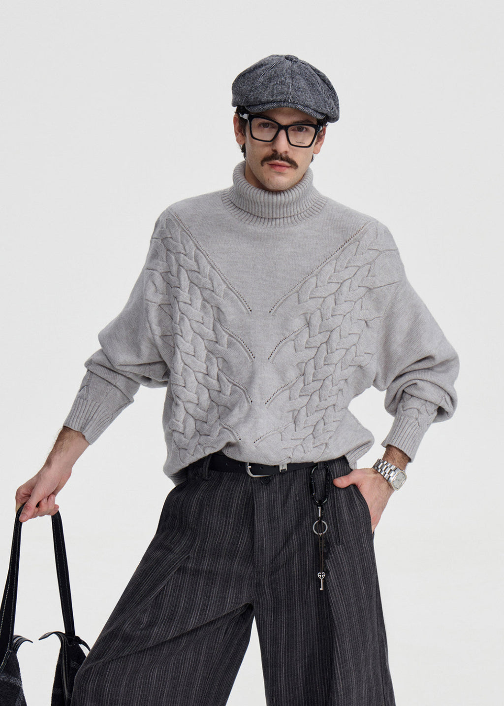 SCRIPT-X RETRO TURTLENECK