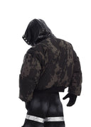 CHAQUETA CON CAPUCHA DE PILOTO DE CAMUFLAJE MANSON