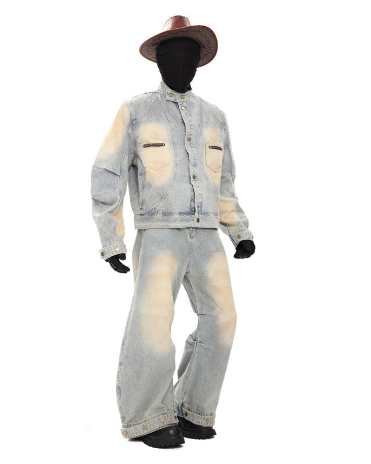 DECON VINTAGE WIDE JEANS