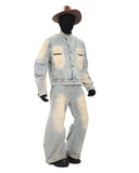 DECON VINTAGE WIDE JEANS