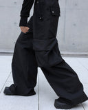 WIDE LEG CARGO PANTS