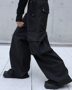 WIDE LEG CARGO PANTS
