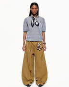 SCRIPT-X LINEN LYOCELL RIB TEE