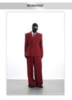 XCULTURE LUXURY RED ELEGANT BLAZER