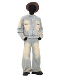 DECON VINTAGE WIDE JEANS