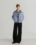 XEQUATION PLAID CRINKLE SHIRT JACKET