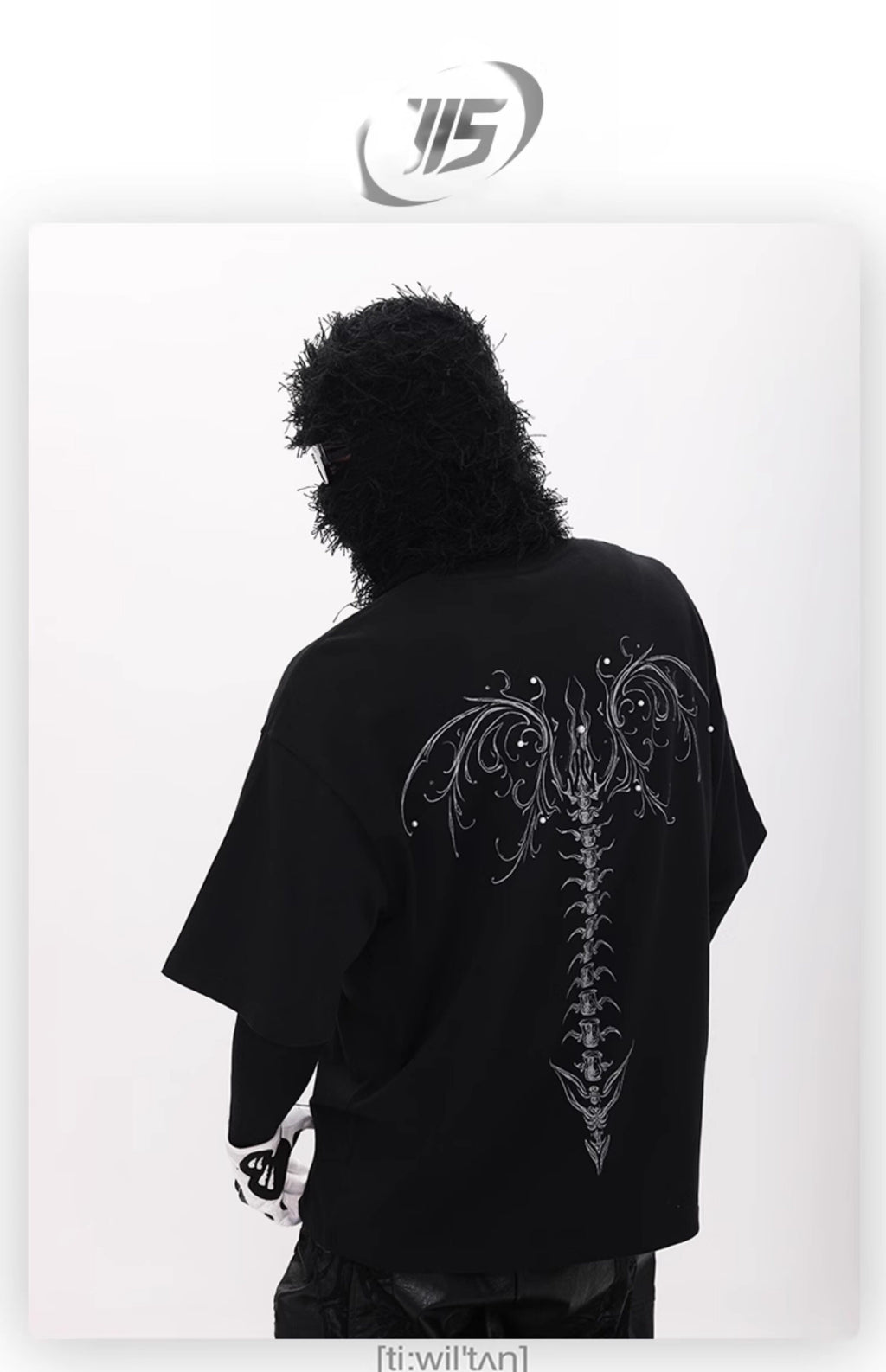 OFF/SC NIRVANA SPINE TEE