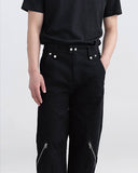 DECON ZIP FLARE PANTS