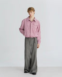 XEQUATION PLAID CRINKLE SHIRT JACKET