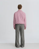 XEQUATION PLAID CRINKLE SHIRT JACKET