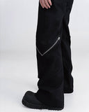DECON ZIP FLARE PANTS