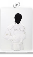 AVANT-GARDE PIN DETAIL ZIP HOODIE