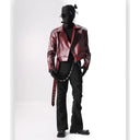 MANSON RED DOPAMINE CHAQUETA MOTERA CORTA VINTAGE