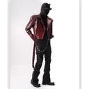 MANSON RED DOPAMINE CHAQUETA MOTERA CORTA VINTAGE